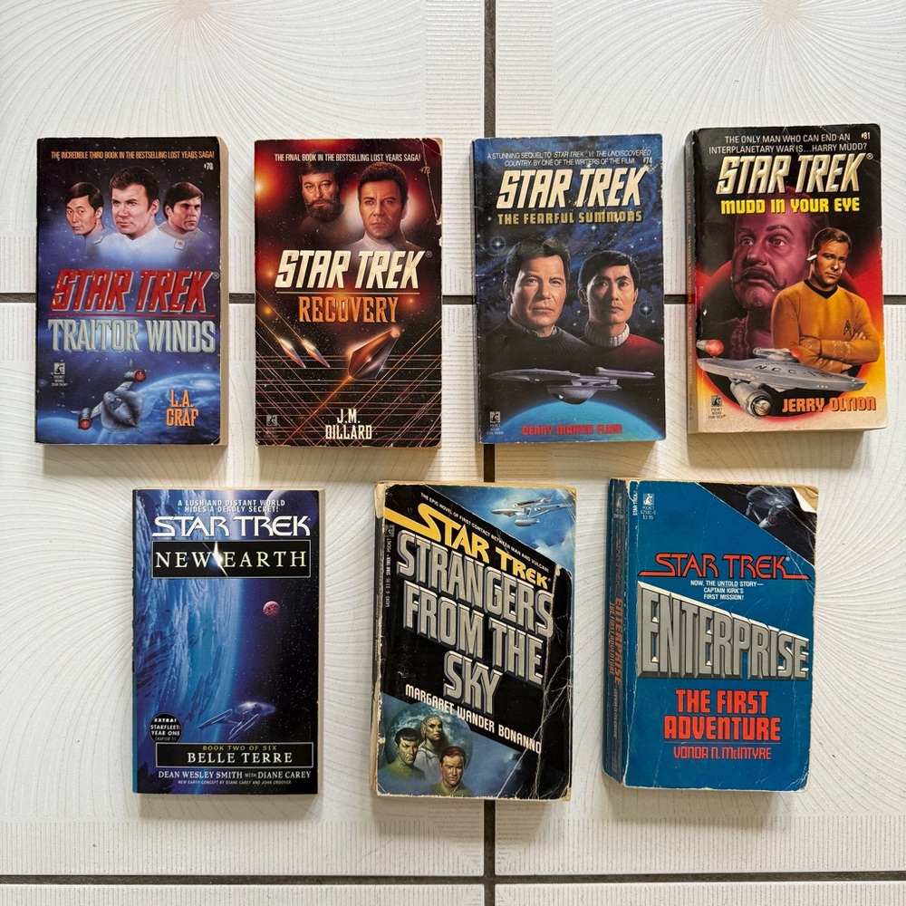 Star Trek Book Collection